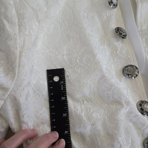 Mens Steampunk Victorian Gothic Costume Jacket Pants Set M – Pirate Tailcoat - Picture 5 of 16